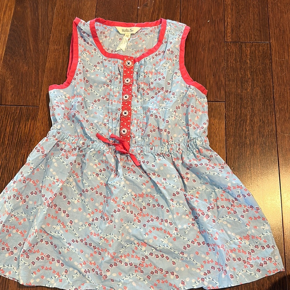 Matilda Jane top, light blue and pink. Excellent used condition Size 10 $12